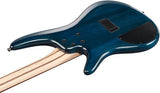 Ibanez SR400EQM Stained Cosmic Blue Starburst