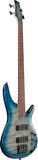 Ibanez SR400EQM Stained Cosmic Blue Starburst