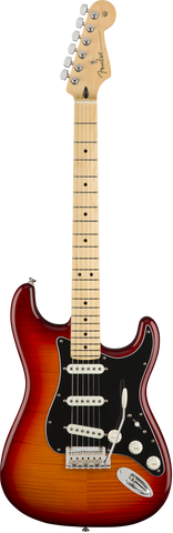 Fender Player Stratocaster® Plus Top Maple Fingerboard Aged Cherry Burst