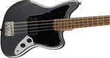Squier Affinity Series™ Jaguar® Bass H Laurel Fingerboard Charcoal Frost Metallic