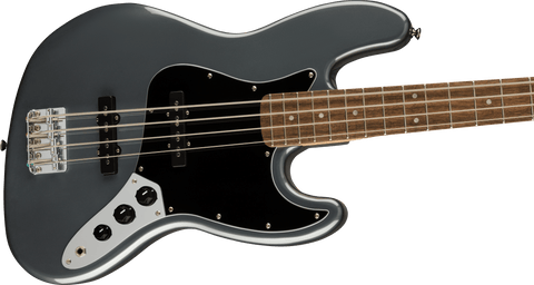 Squier Affinity Series™ Jazz Bass® Laurel Fingerboard Charcoal Squier Affinity Series™ Jazz Bass® Laurel Fingerboard Charcoal