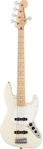 Squier Affinity Series™ Jazz Bass® V Maple Fingerboard Olympic White