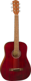 Fender FA-15 w/ gig bag Walnut Fingerboard Red