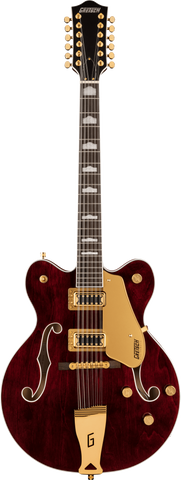 Gretsch G5422G-12 Electromatic® Classic Hollow Body Double-Cut 12-String with Gold Hardware Laurel Fingerboard Walnut Stain
