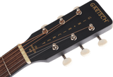Gretsch G9520E Gin Rickey Acoustic/Electric with Soundhole Pickup Walnut Fingerboard Smokestack Black
