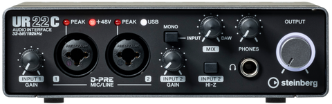 Steinberg UR22C Recording Pack – The Brantford Music Centre