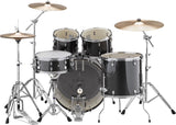 Yamaha Rydeen 5 Piece Drum Kit with Throne & Cymbals In Black Glitter
