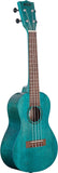 Kala Meranti Concert Ukulele Ocean Blue Watercolor