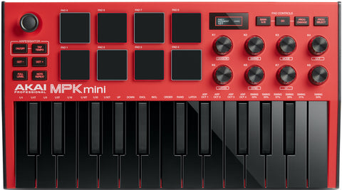 CONTROLADOR MIDI AKAI MPK MINI PLAY MK3