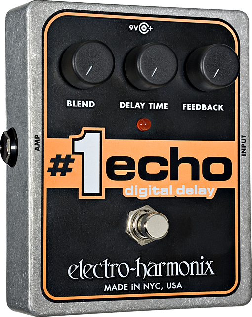 electro-harmonix　#1 echo　デジタルディレイ 1 Echo | DISCONTINUED 2024 | Digital Delay - Electro-Harmonix