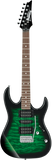 Ibanez GRX70QA Transparent Emerald Burst