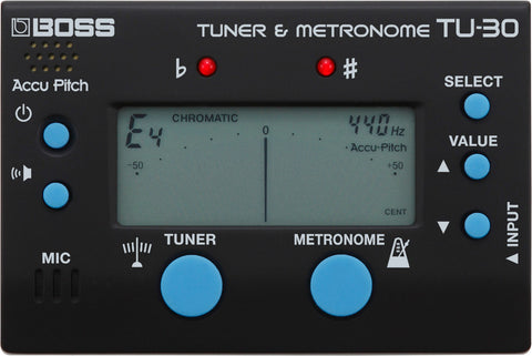 BOSS TU-30 Tuner & Metronome